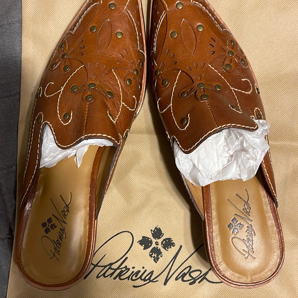 Brown slides by Patricia Nash